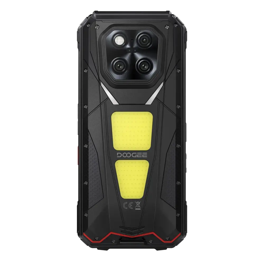 DOOGEE V Max Play 5G Rugged Android 15 Phone with 480P HD Portable Autofocus Projector