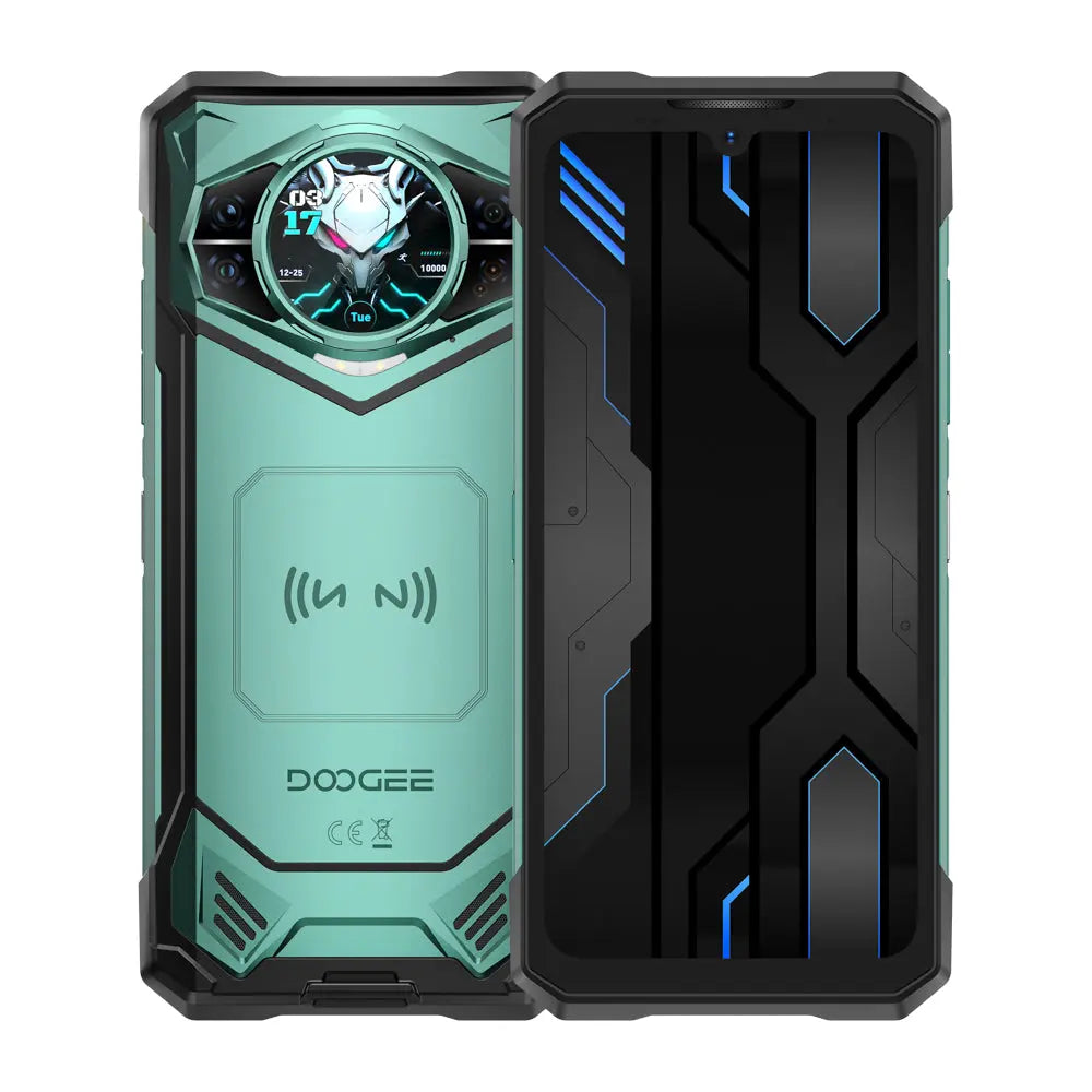 S200X 5G Rugged Phone with Headphones Android 16 1.32” Rear Display(12GB+ 512GB)