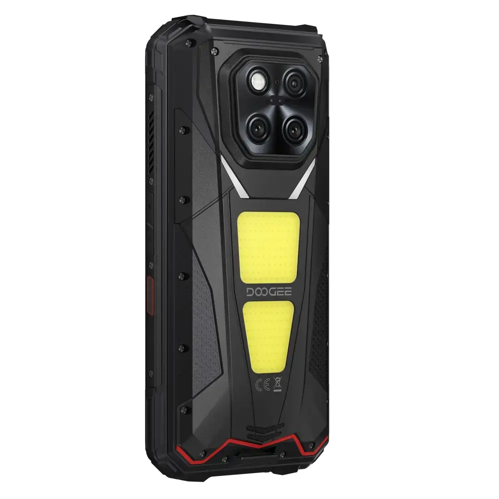 DOOGEE V Max Play 5G Rugged Android 15 Phone with 480P HD Portable Autofocus Projector